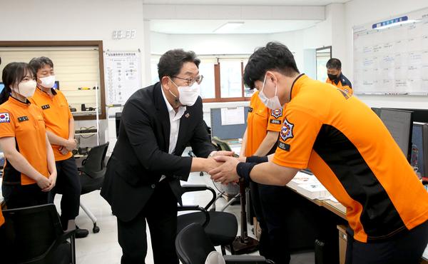 김해동부소방서 격려방문2