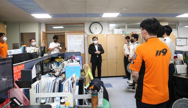 김해동부소방서 격려방문4