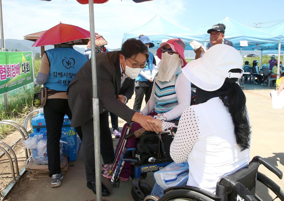 제2회 김해시장애인골프협회장배 파크골프대회2