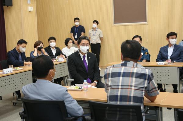 읍면동 초도순방 '주민과의 첫 만남'5