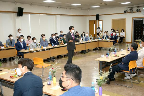 읍면동 초도순방 '주민과의 첫 만남'1