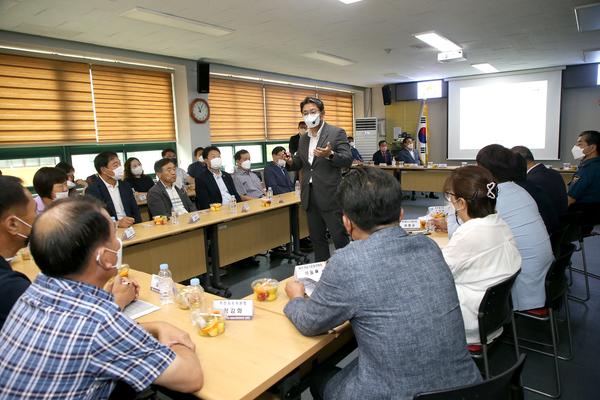 읍면동 초도순방 '주민과의 첫 만남'0