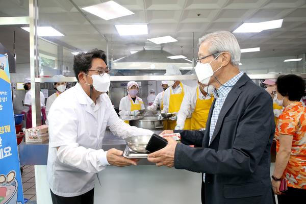 중복맞이 영양밥상 나눔봉사 및 쌀기부행사5