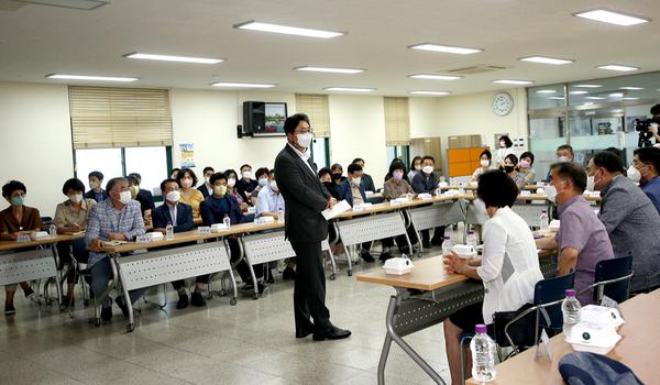 읍면동 초도순방 '주민과의 첫 만남'5