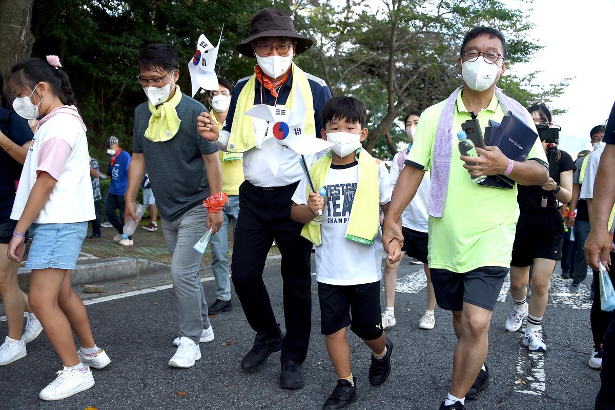 8.15 광복정 기념 숲속 둘레길 걷기대회2