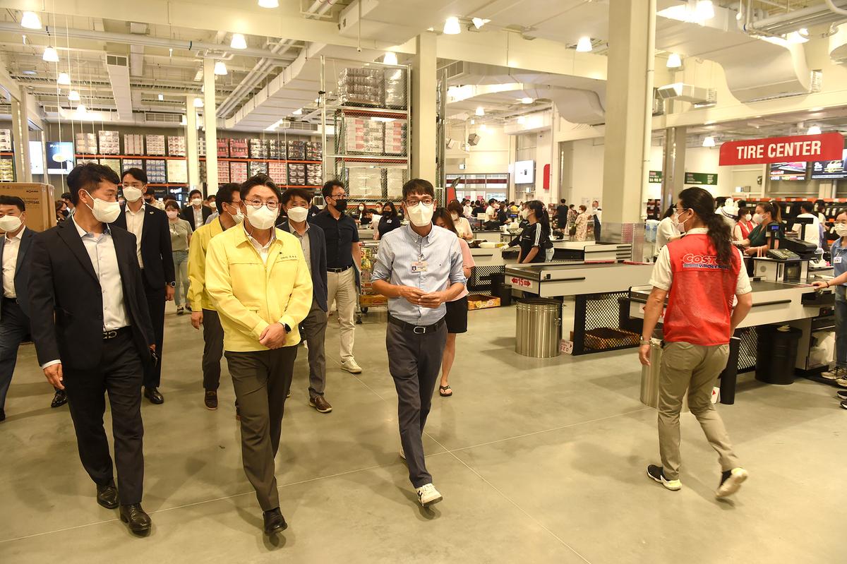 코스트코 김해점 개점 현장 점검1