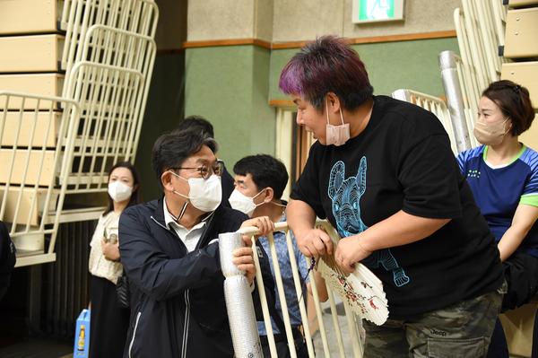 제61회 도민체전 선수단 격려4