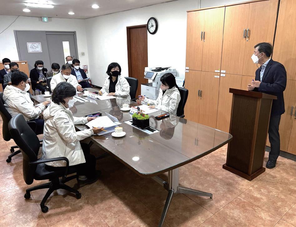 김해시의회, 관내 주요사업장 현장 방문(사회산업위원회)