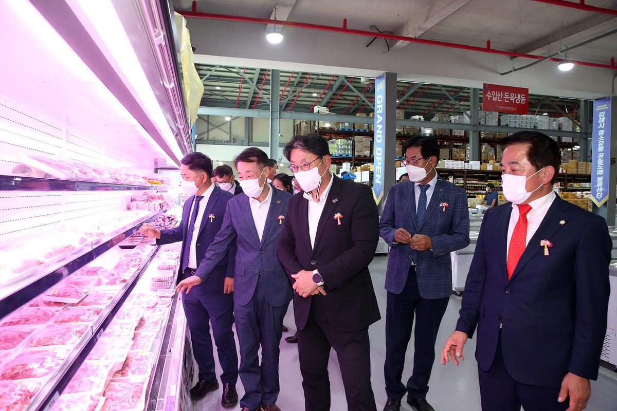 김해시 중소유통 공동도매 물류센터 개소식4