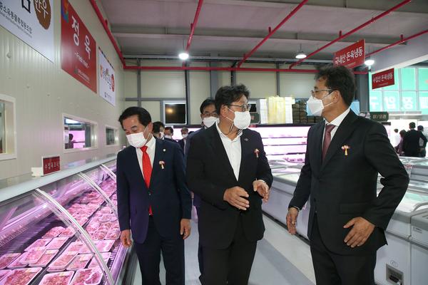 김해시 중소유통 공동도매 물류센터 개소식5