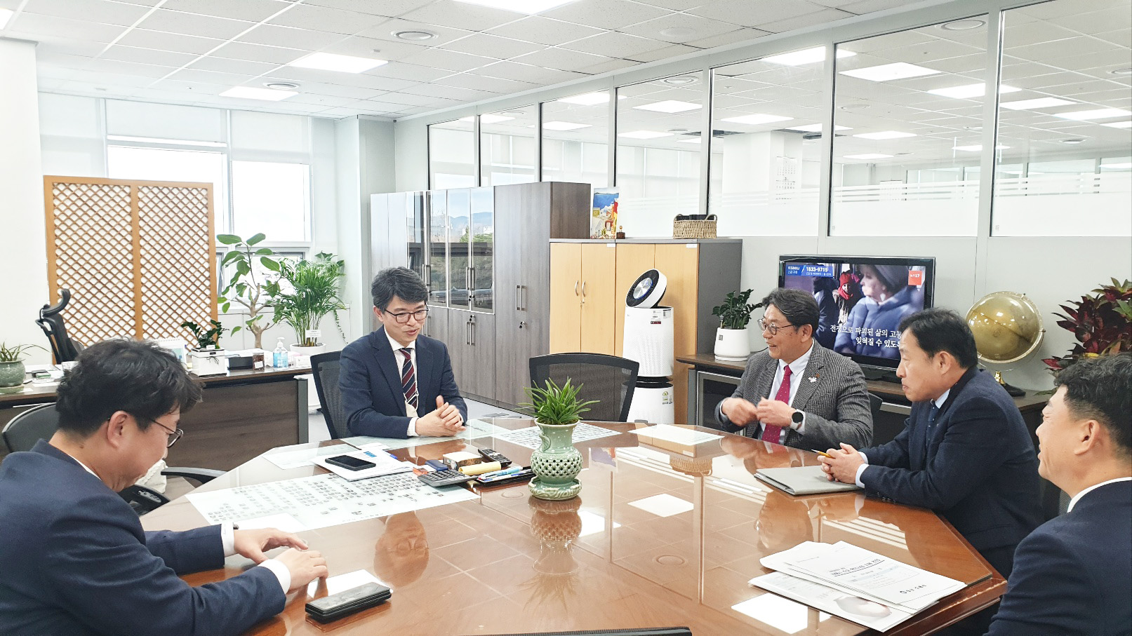 중앙부처 방문 국비 및 현안사업 건의