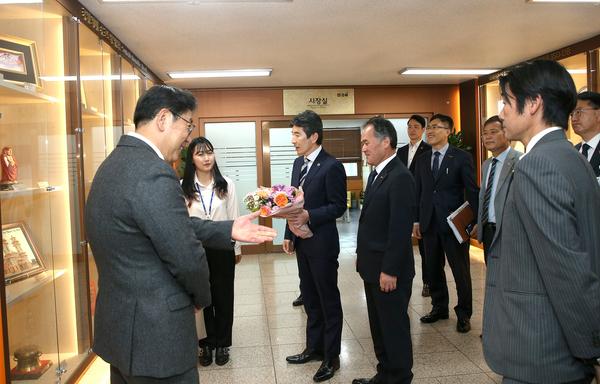 일본무나카타시대표단 방문1