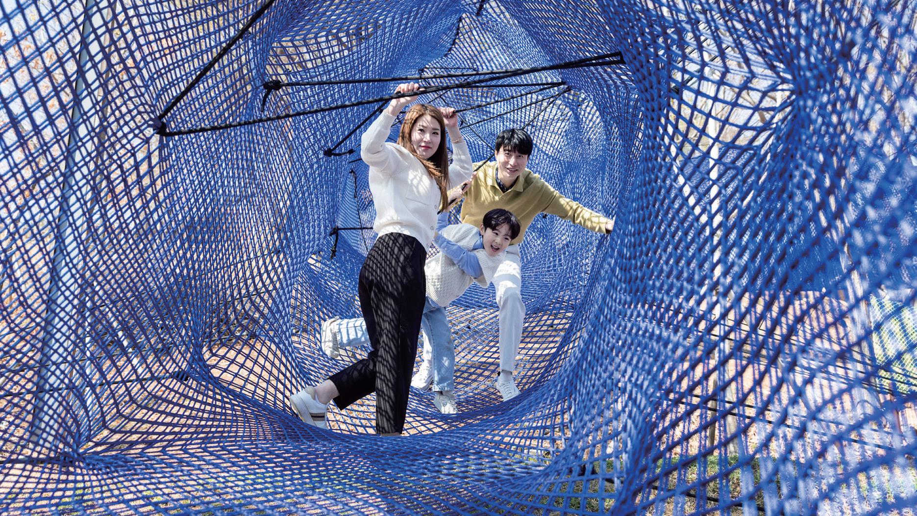 김해가야테마파크 새로운 시설 '드래곤네트'