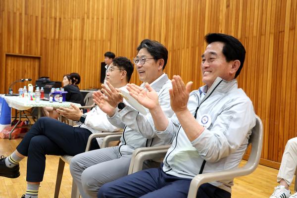 도민체전 선수단 격려3