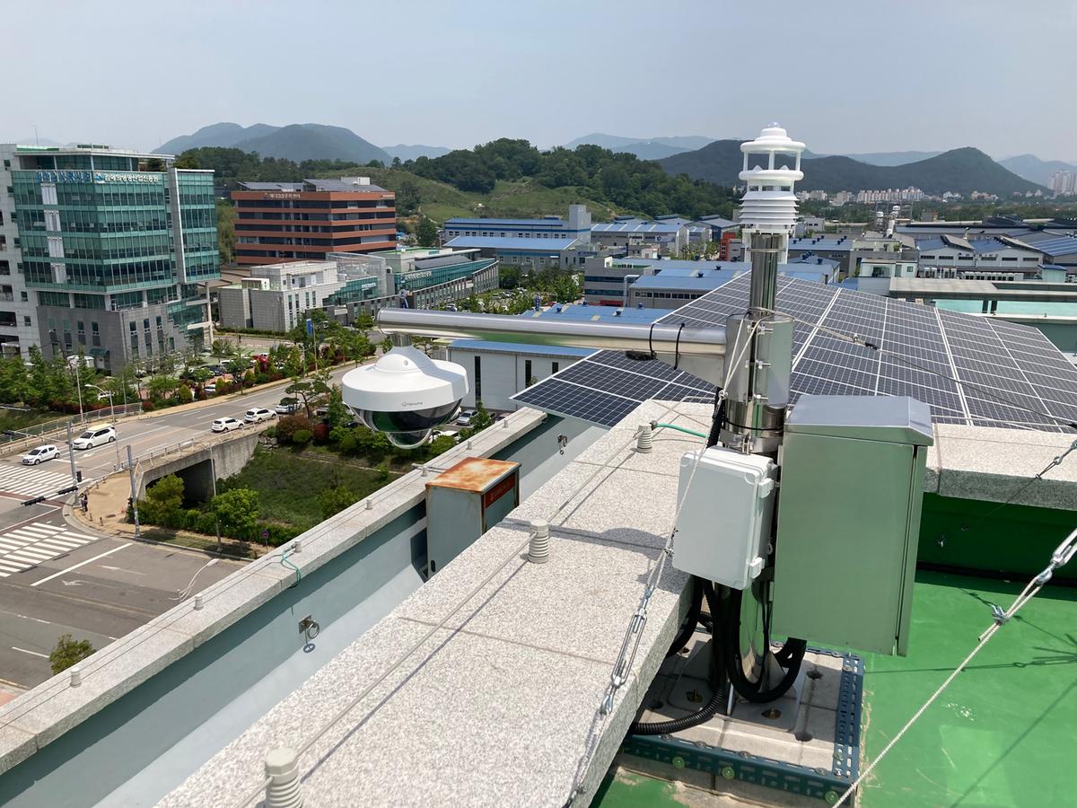 CCTV 및 기상관측기