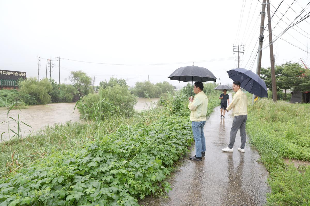 호우대비 상황실 및 현장방문12