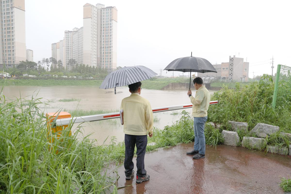호우대비 상황실 및 현장방문14