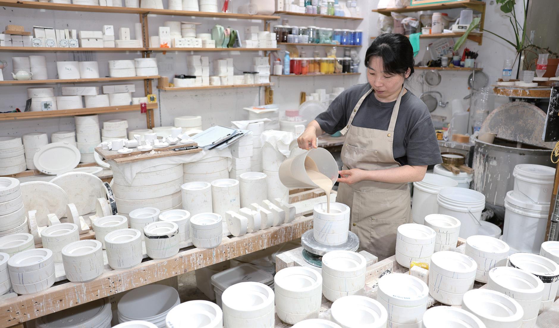 라 세라미스타 정민지 도예가