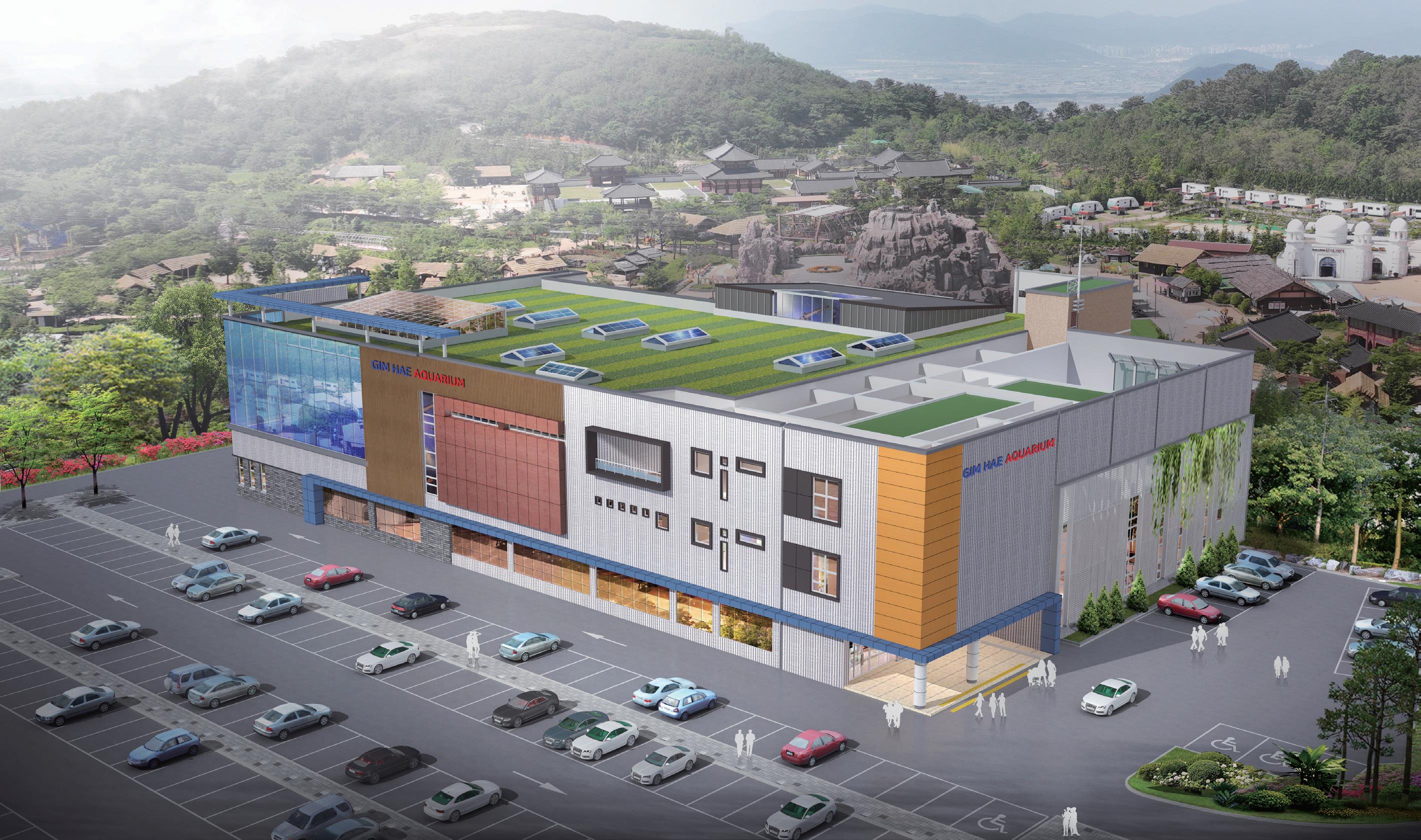 담수어 아쿠아리움 조감도