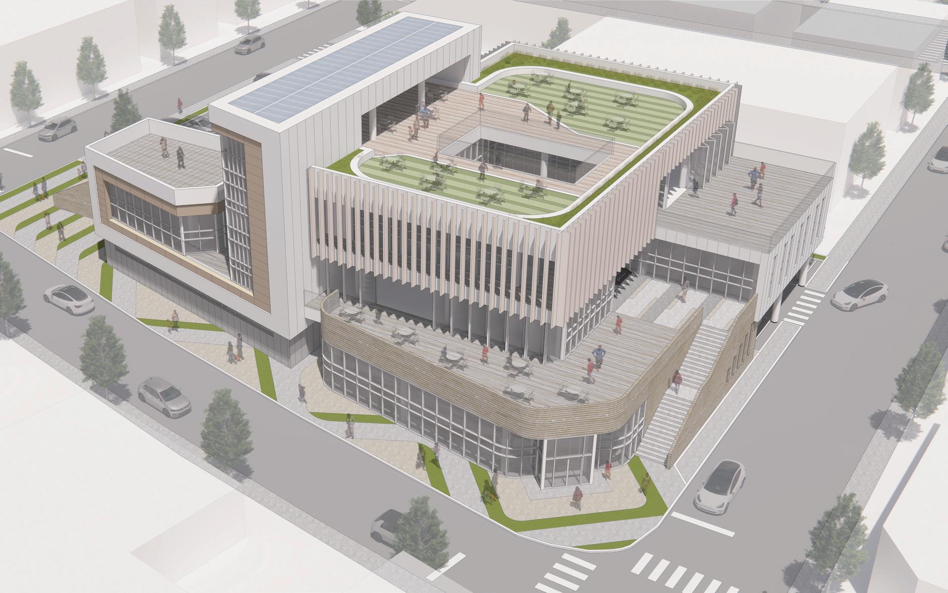 주촌면 행정복지센터 당선작