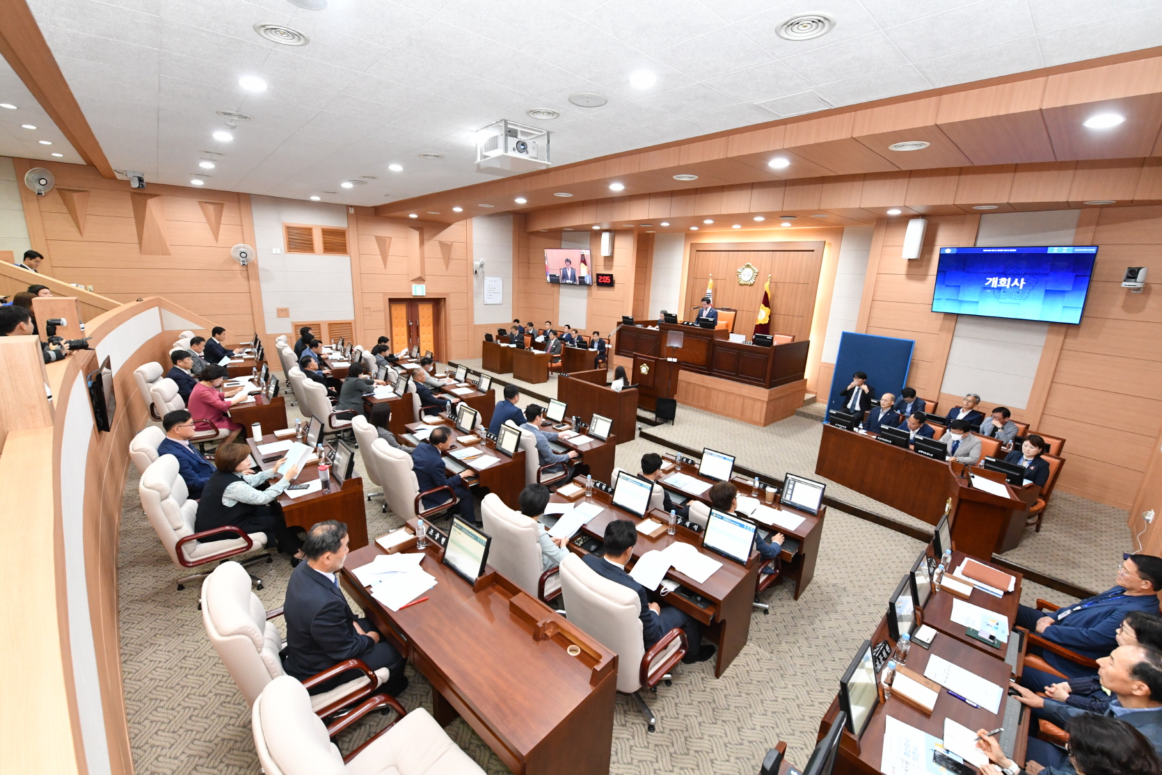 지난 254회 제1차 정례회 사진