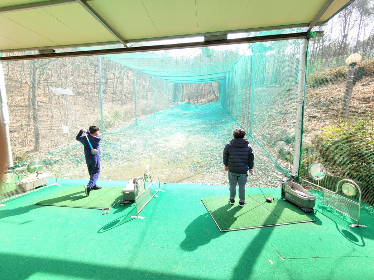 용산초 골프수업