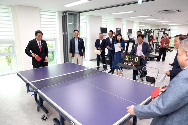 김해시 노동자복지관 개관식