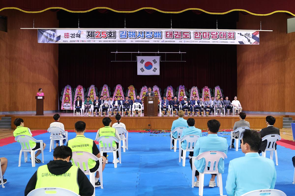 김해시장배 태권도한마당대회