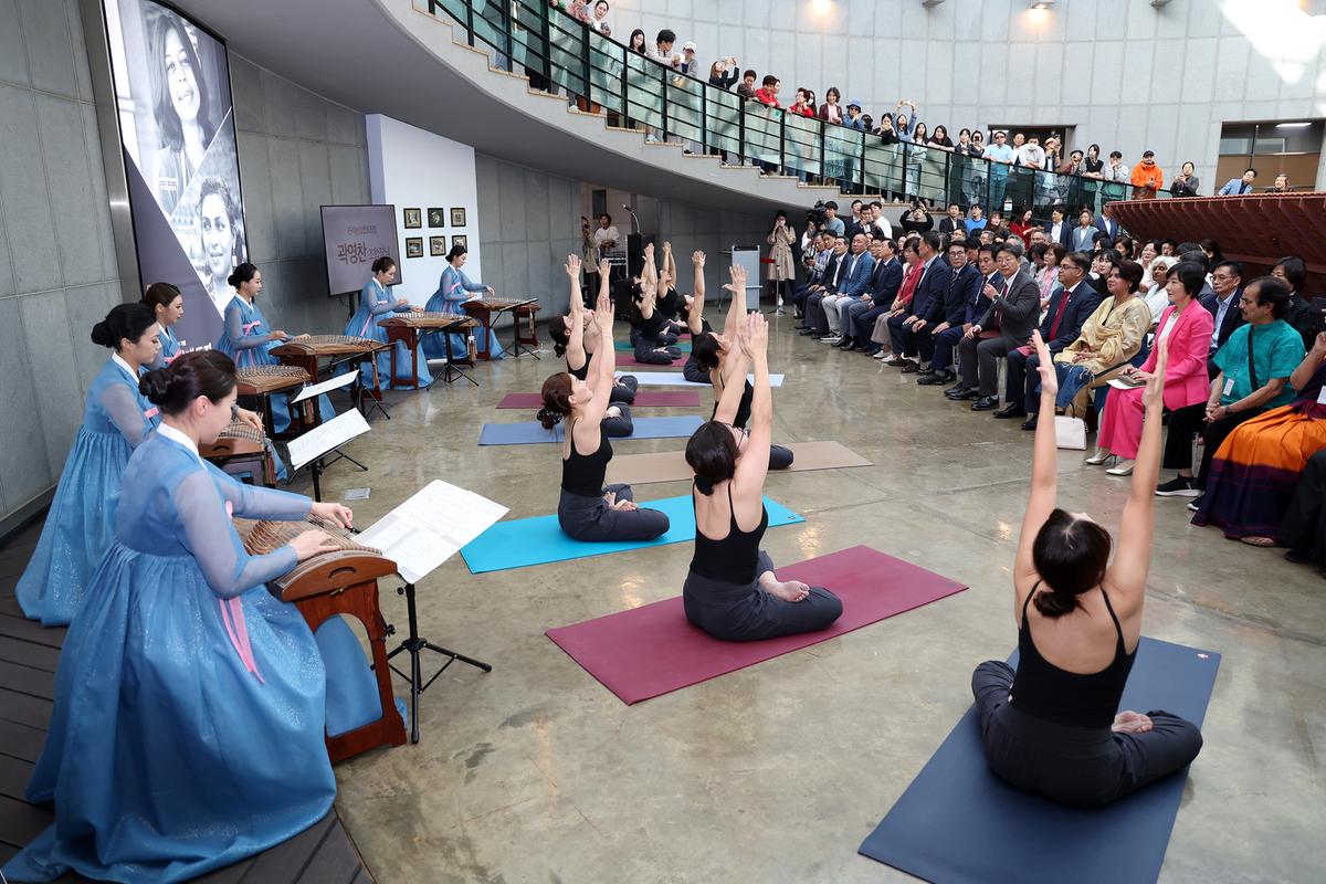 인도현대도자전 개막식