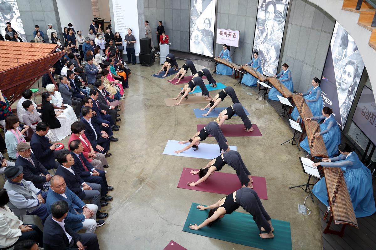 인도현대도자전 개막식