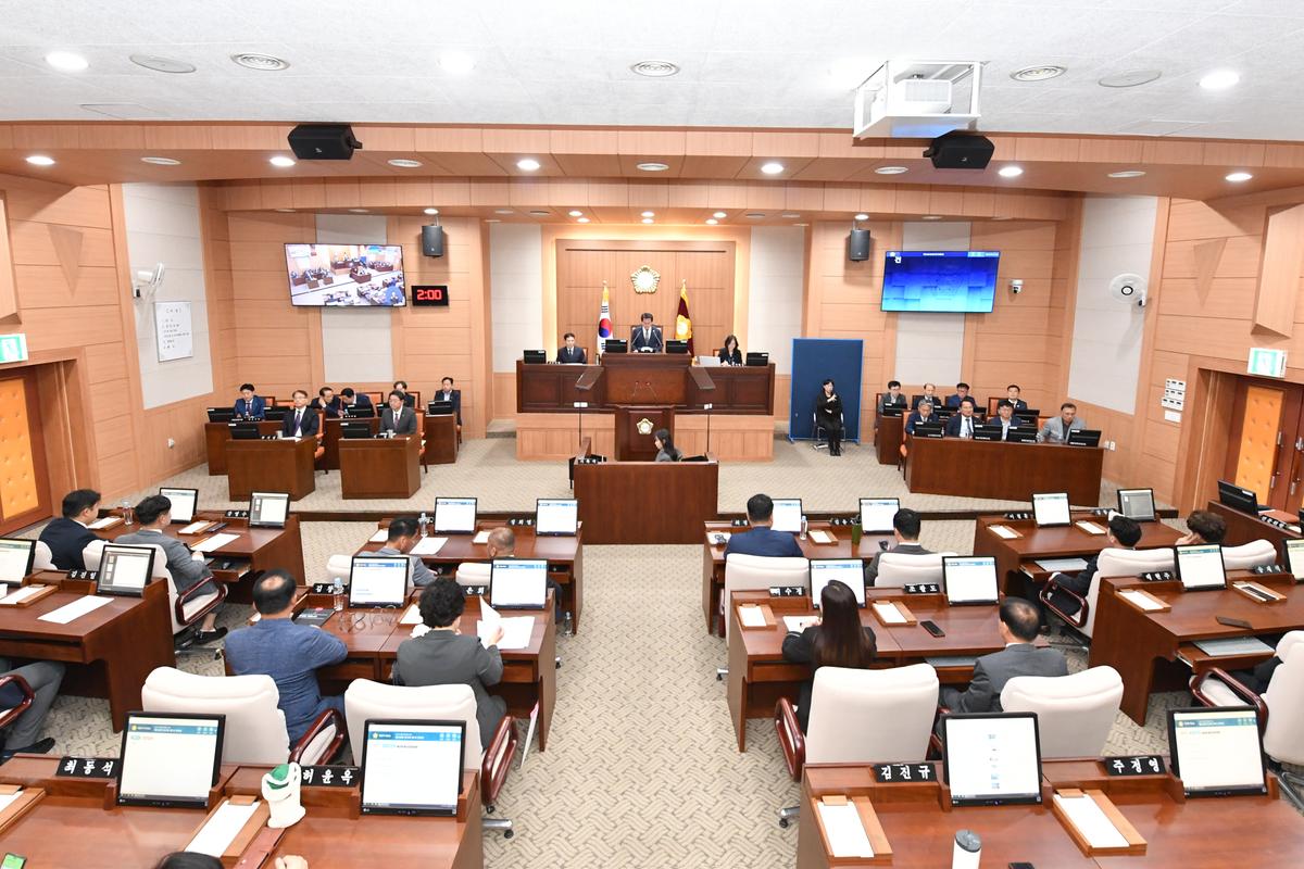 김해시의회 제256회 임시회 개회