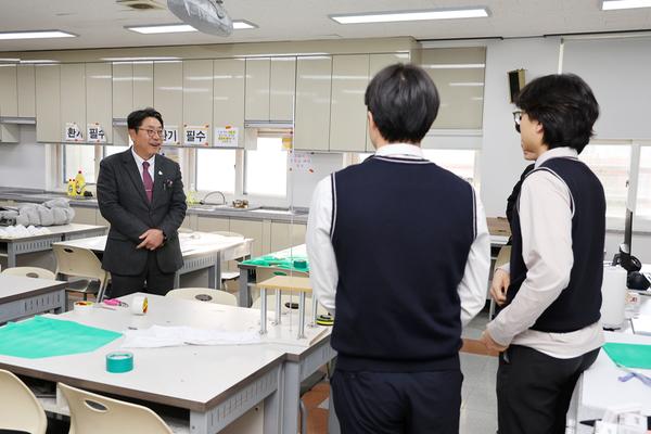 분성고등학교항공우주동아리방문