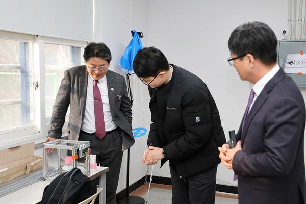 분성고등학교항공우주동아리방문