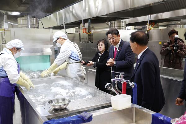 김해시다회용기세척시설 준공식