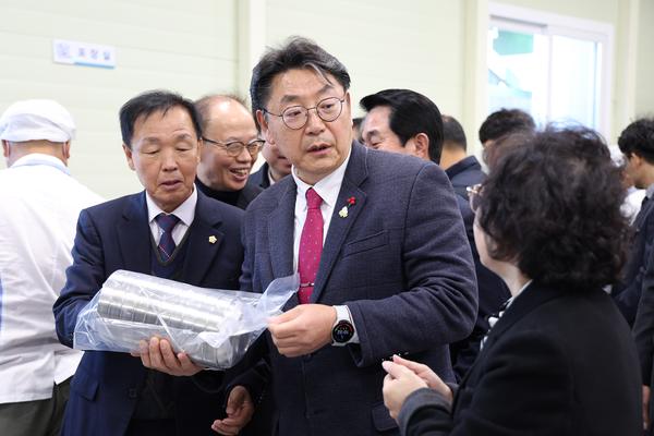 김해시다회용기세척시설 준공식