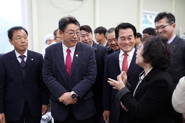 김해시다회용기세척시설 준공식