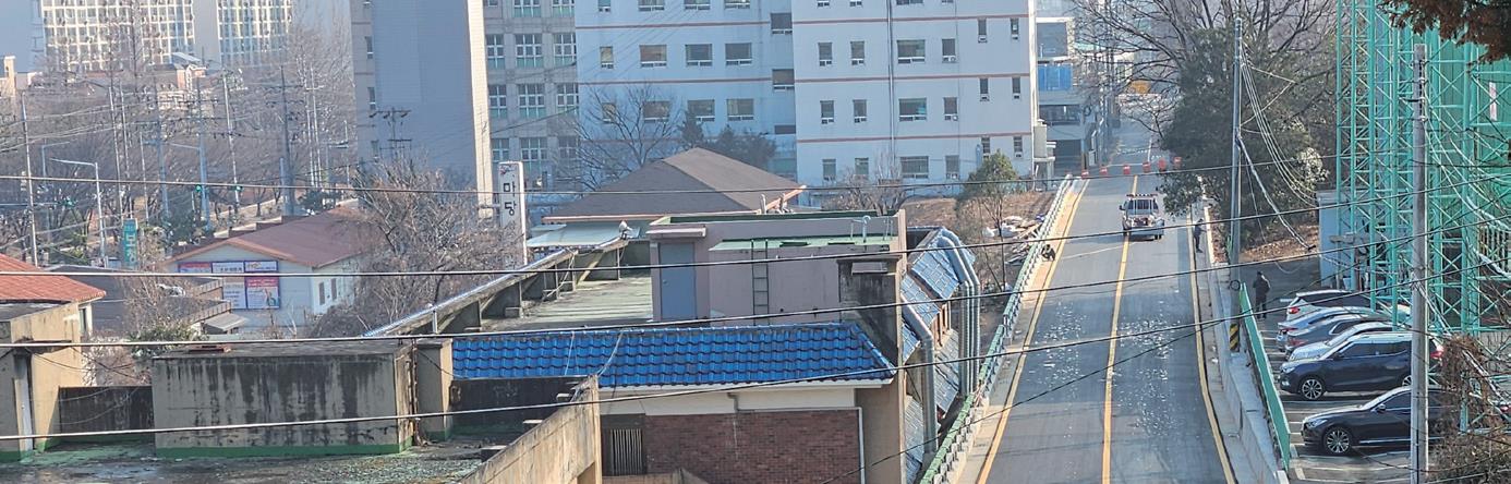 외동 산복도로 개통