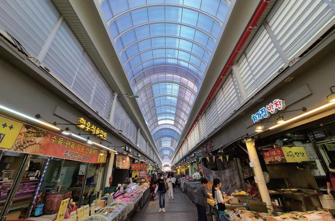 외동전통시장 아케이드 확장