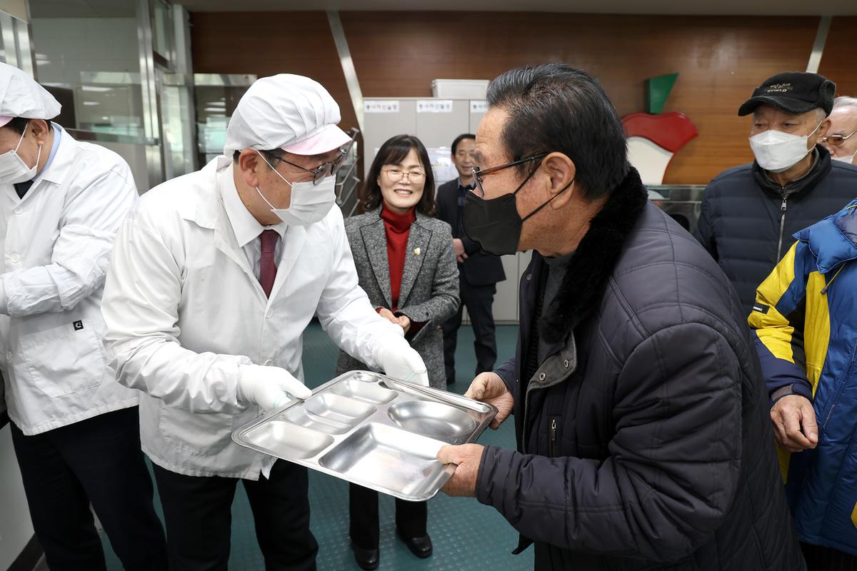 노인종합복지관 급식봉사