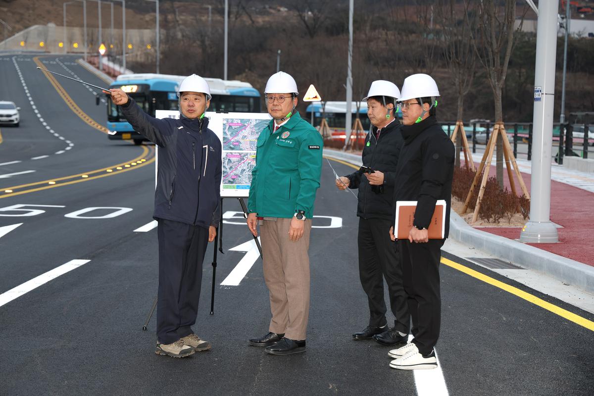 북부우회도로 현장점검2