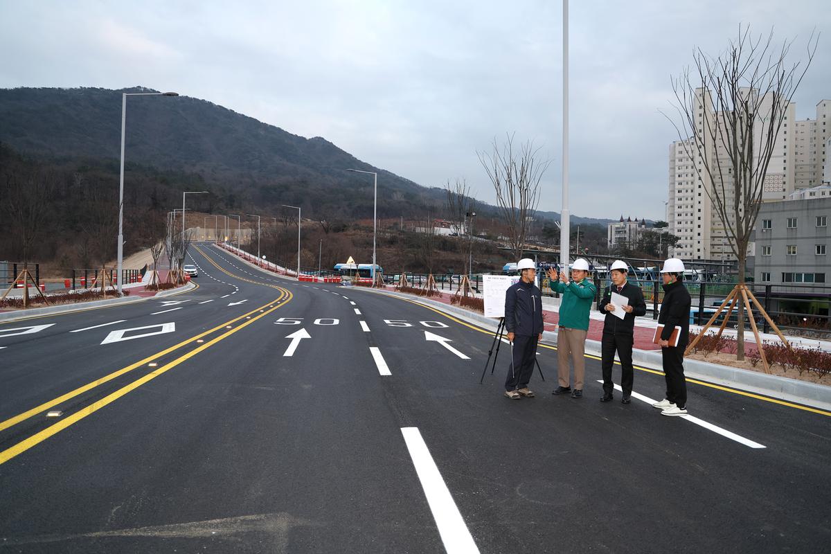 북부우회도로 현장점검3