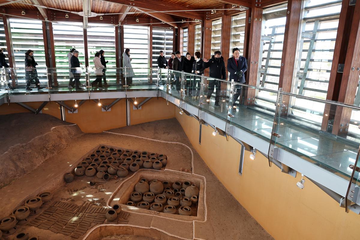 대성동고분군 현장점검2