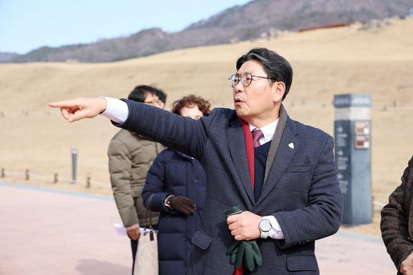 대성동고분군 현장점검5