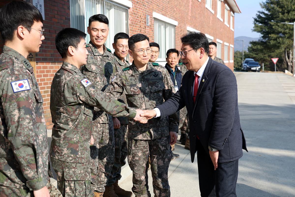 설맞이 군부대위문격려방문0