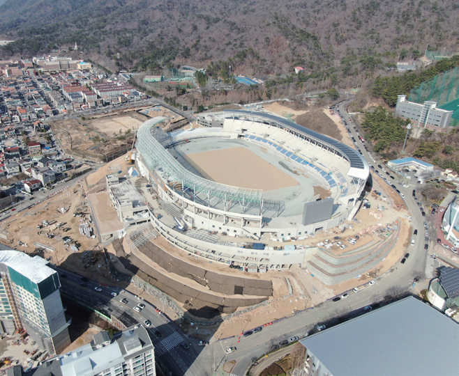 전국(장애인)체전 김해운동장 현장 사진