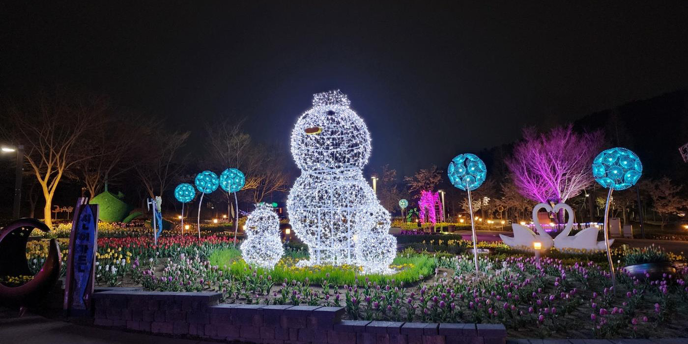 김해가야테마파크 일루미네이션 빛의왕국 가야 첫 선