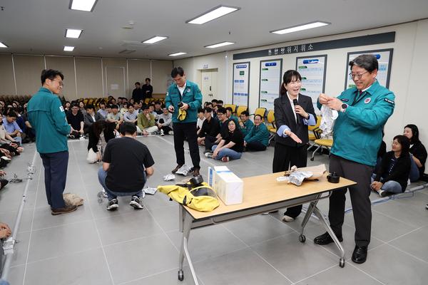 5월 공습대비 민방위훈련2