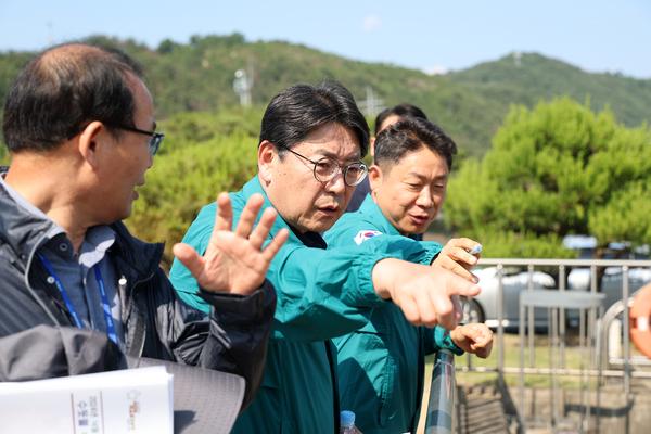 낙동강상수원 현장방문1