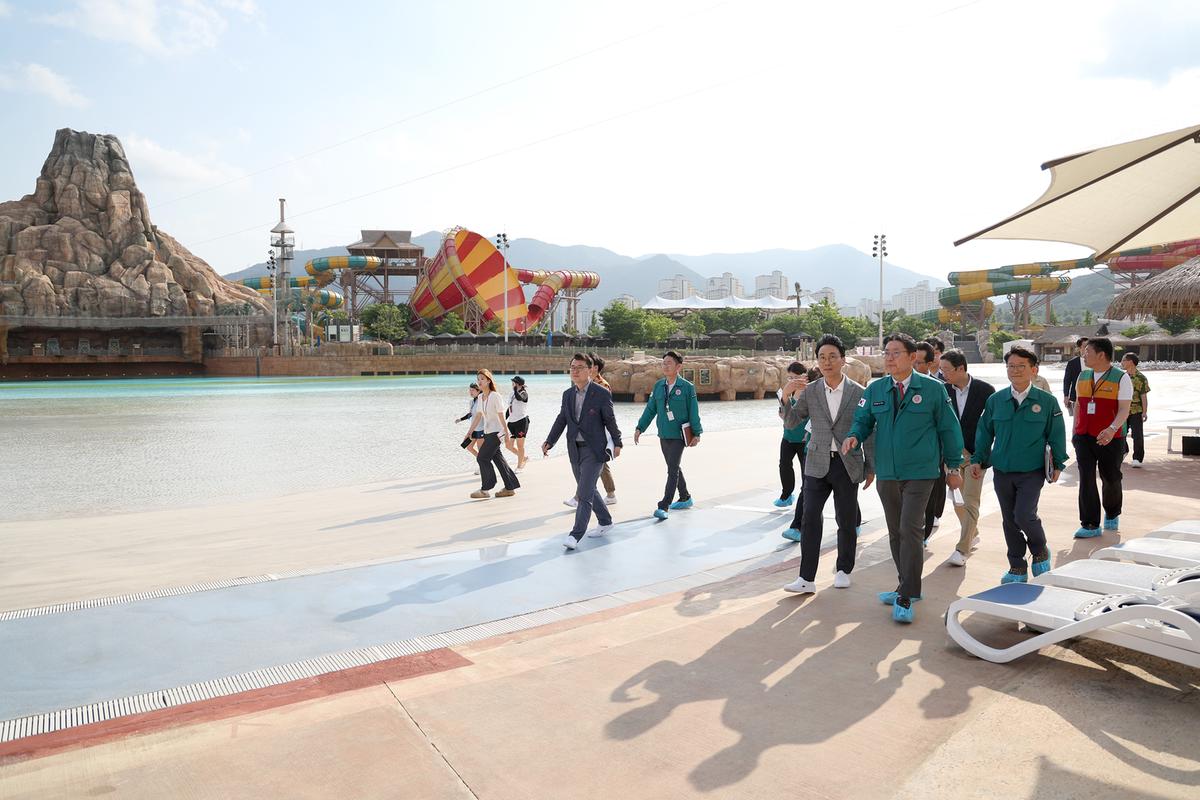 장유워터파크 안전점검2