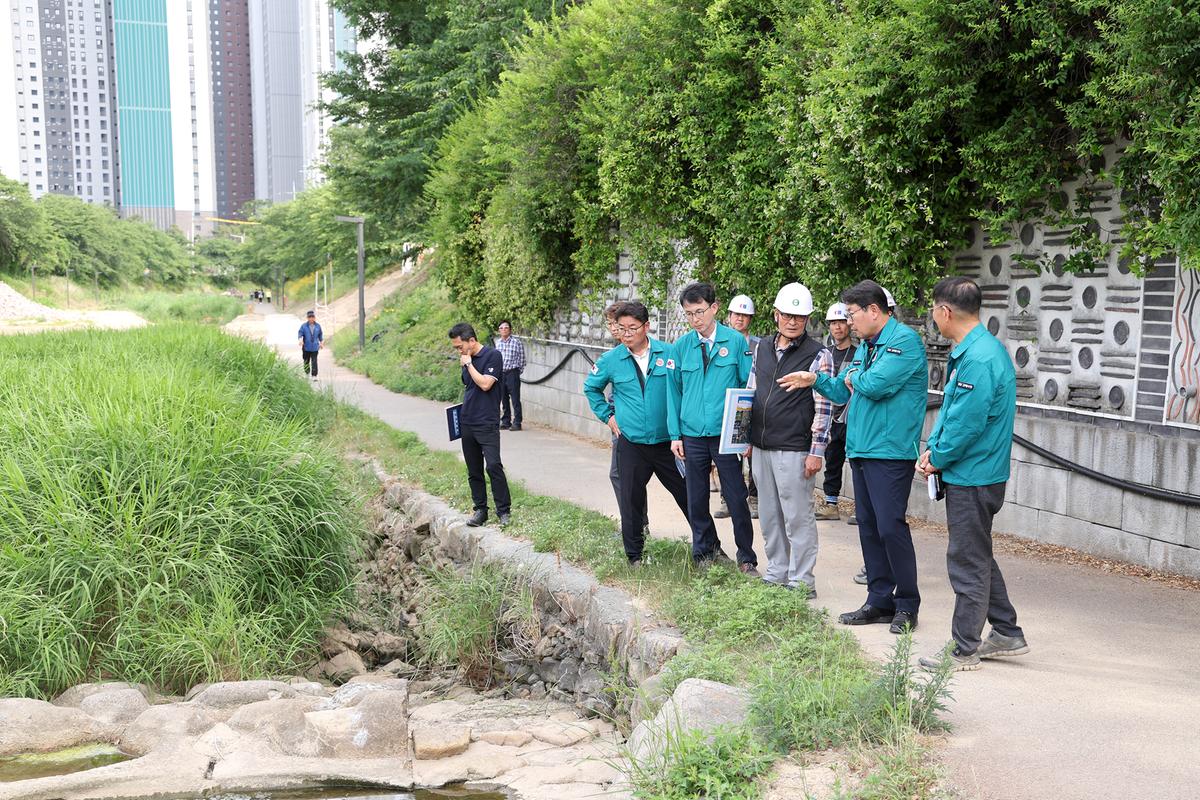 신어천하천정비사업 현장방문5